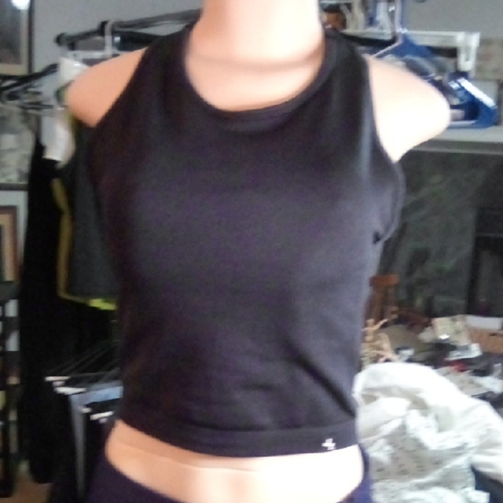 JoyLab Sleek Black Tank Top